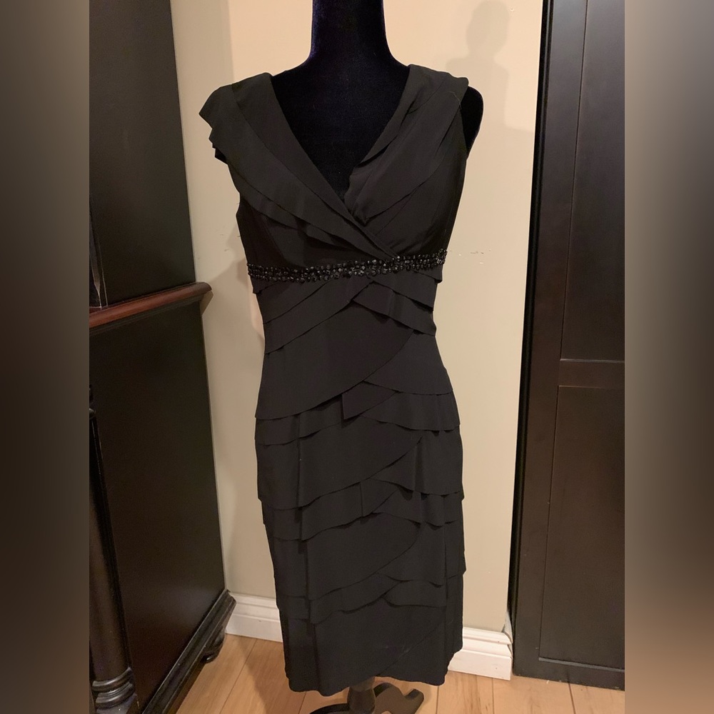 Alex Evenings Black cocktail dress